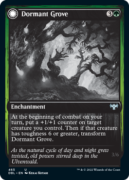 Dormant Grove // Gnarled Grovestrider [Innistrad: Double Feature] | L.A. Mood Comics and Games