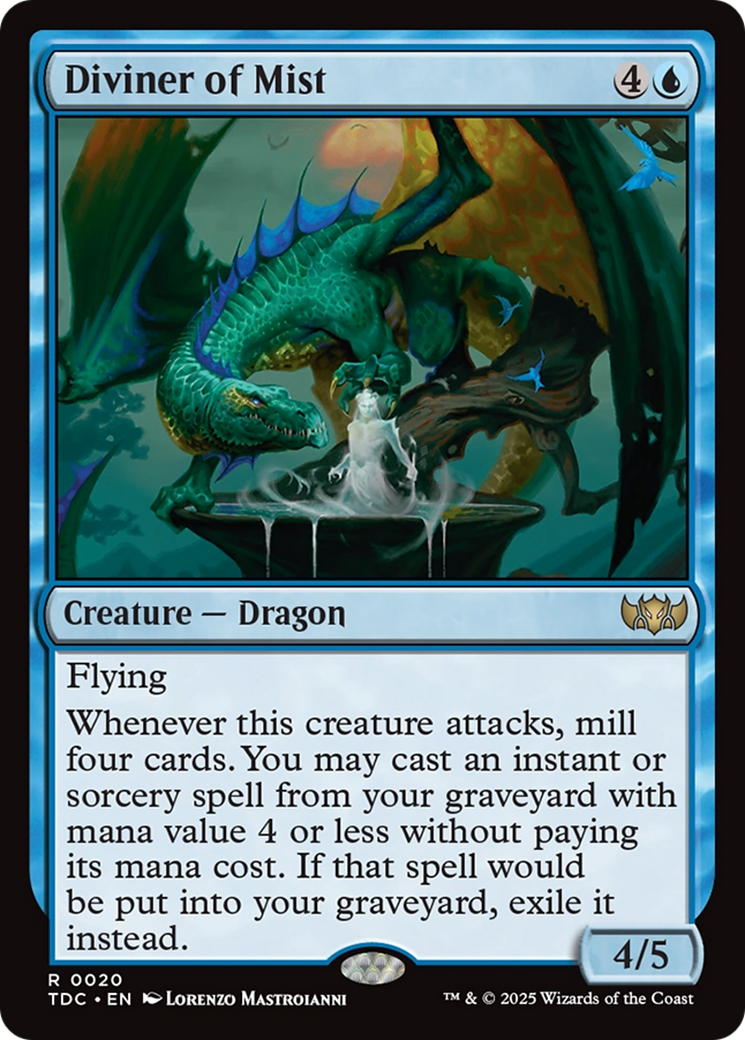 Diviner of Mist [Tarkir: Dragonstorm Commander] | L.A. Mood Comics and Games