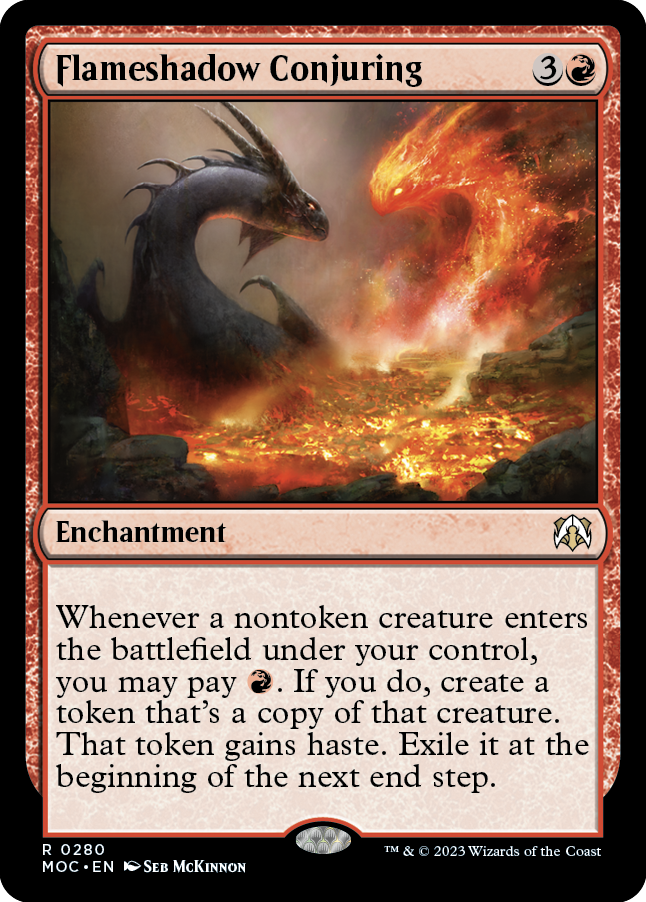 Flameshadow Conjuring [March of the Machine Commander] | L.A. Mood Comics and Games