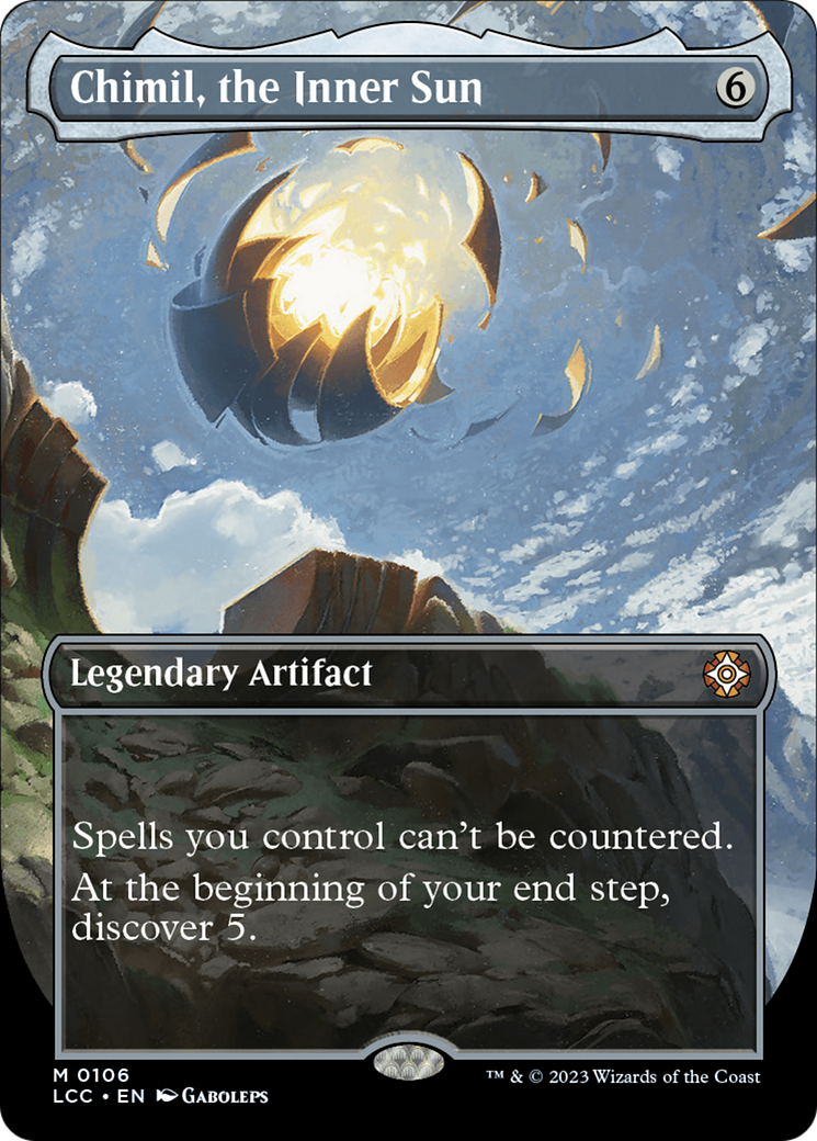 Chimil, the Inner Sun (Borderless) [The Lost Caverns of Ixalan Commander] | L.A. Mood Comics and Games