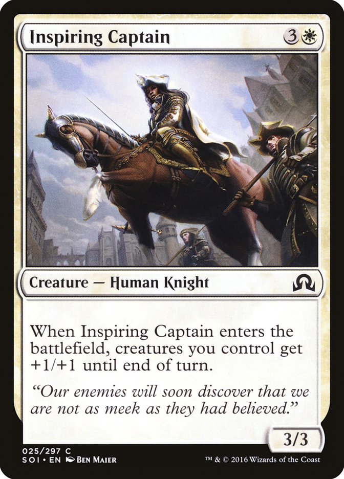 Inspiring Captain [Shadows over Innistrad] | L.A. Mood Comics and Games