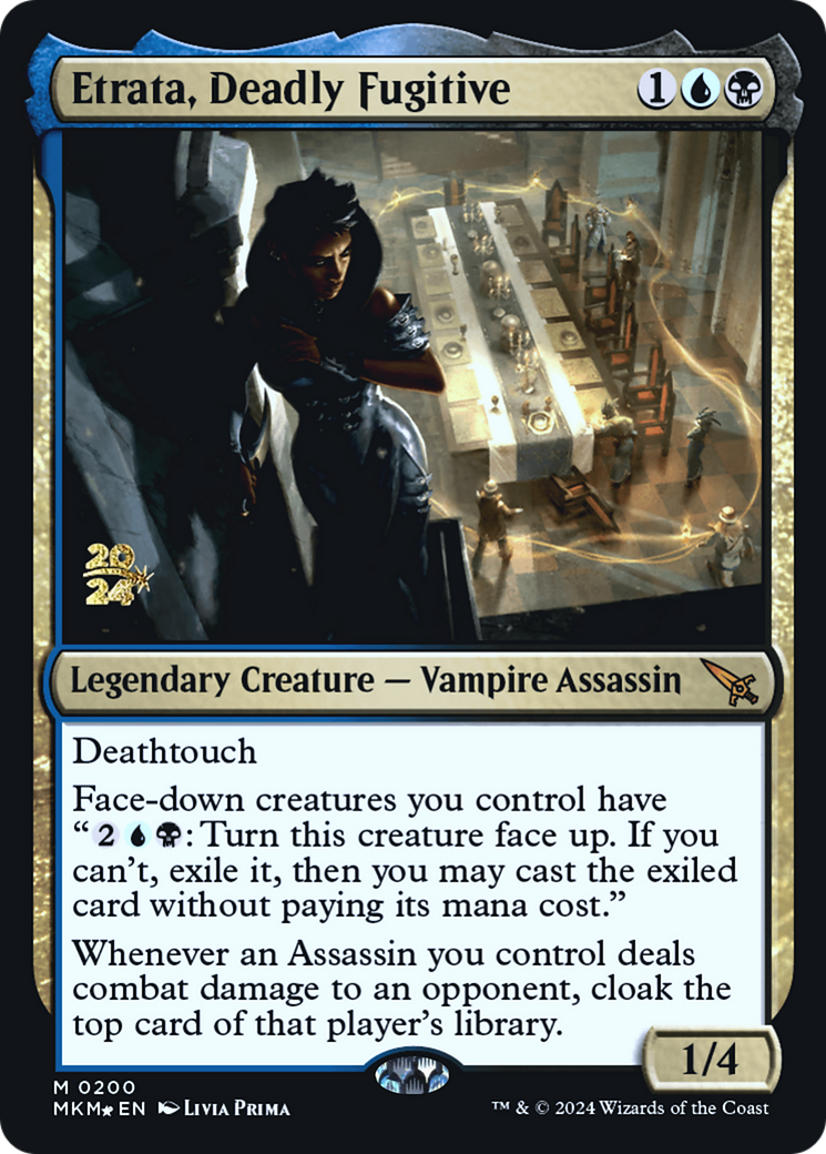 Etrata, Deadly Fugitive [Murders at Karlov Manor Prerelease Promos] | L.A. Mood Comics and Games