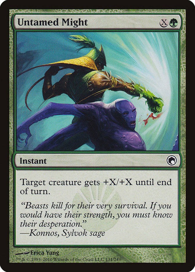 Untamed Might [Scars of Mirrodin] | L.A. Mood Comics and Games