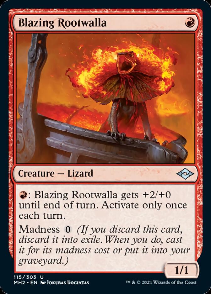 Blazing Rootwalla [Modern Horizons 2] | L.A. Mood Comics and Games