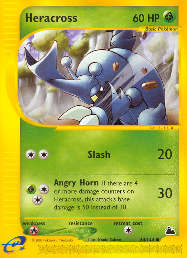 Heracross (64/144) [Skyridge] | L.A. Mood Comics and Games