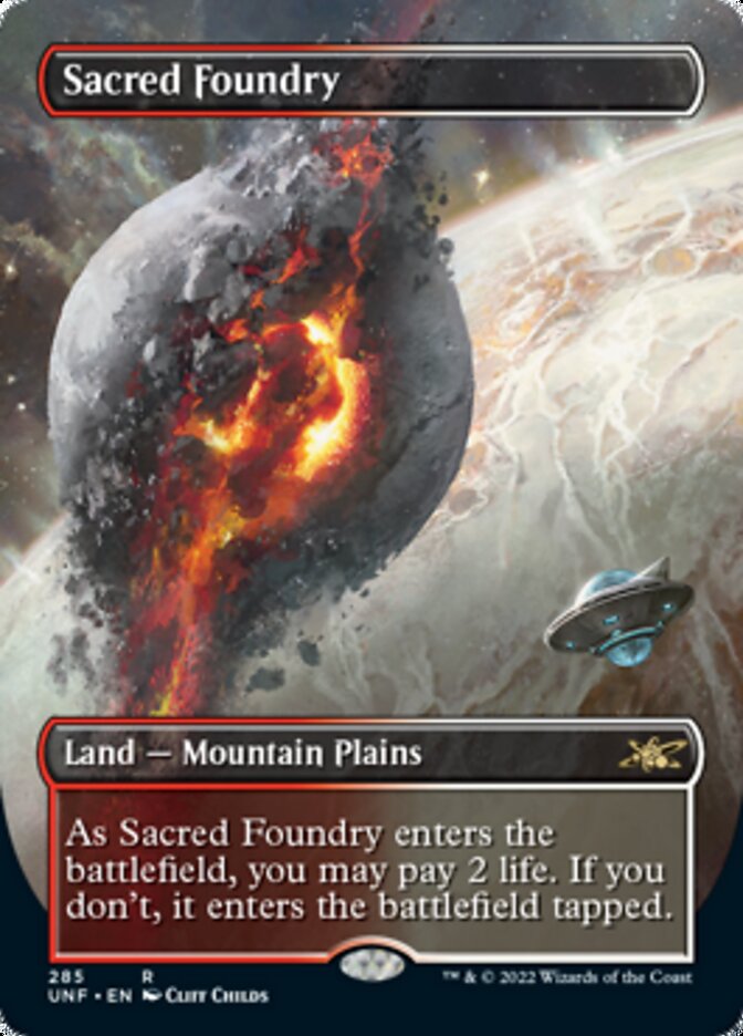 Sacred Foundry (Borderless) [Unfinity] | L.A. Mood Comics and Games
