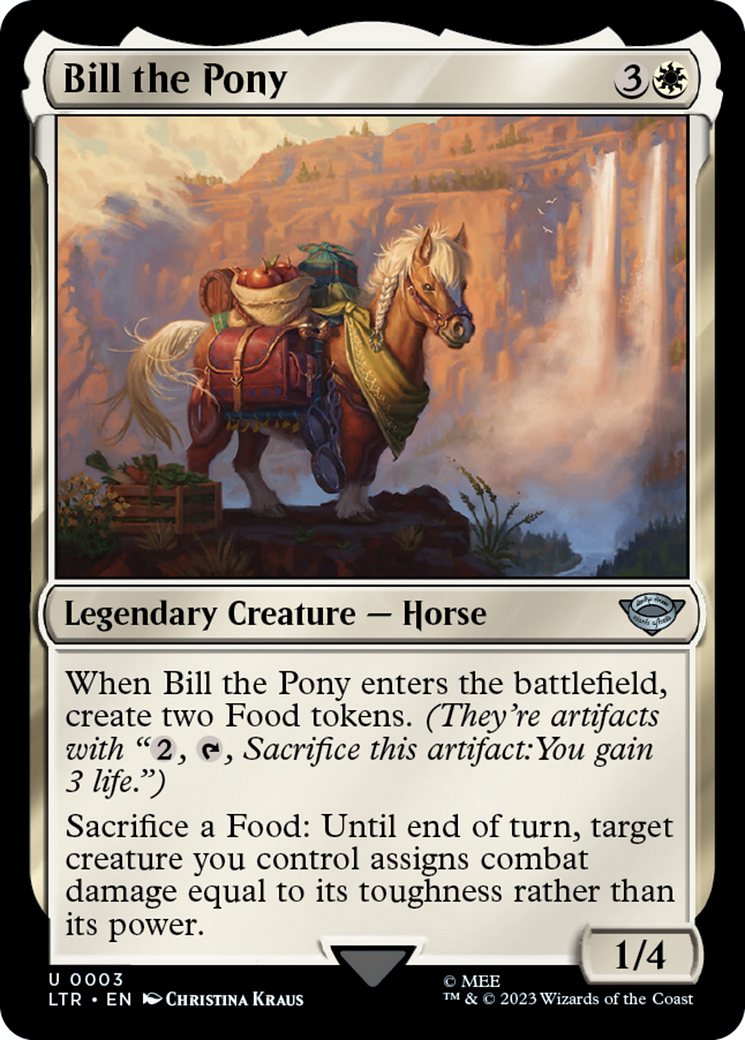 Bill the Pony [The Lord of the Rings: Tales of Middle-Earth] | L.A. Mood Comics and Games
