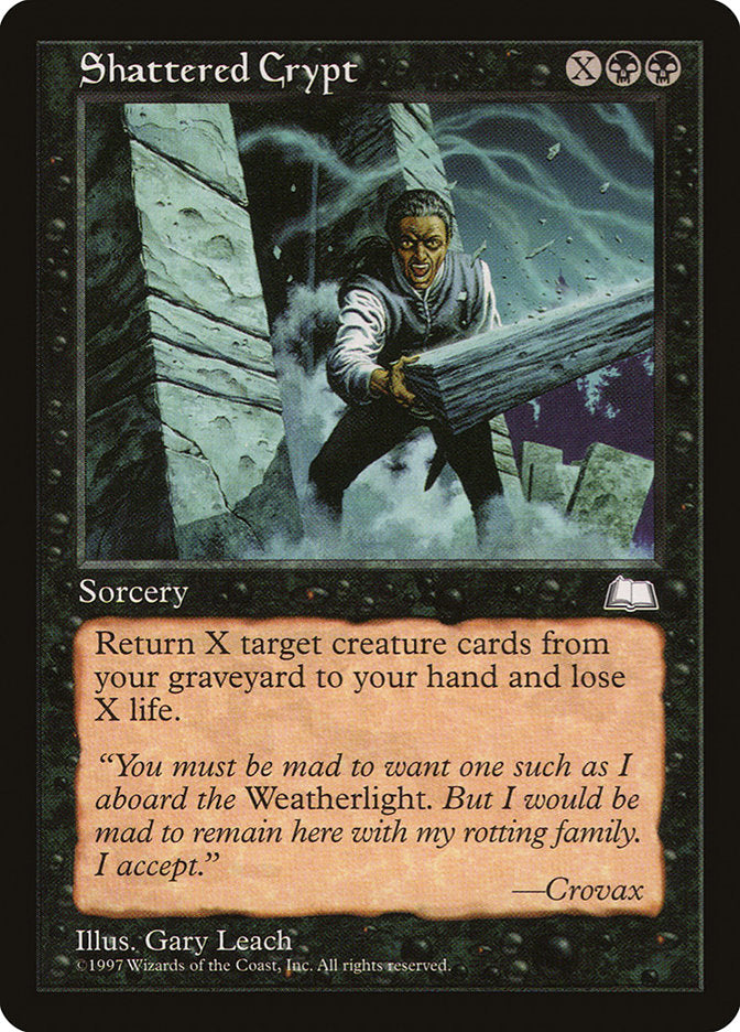 Shattered Crypt [Weatherlight] | L.A. Mood Comics and Games