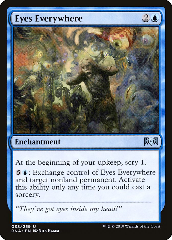 Eyes Everywhere [Ravnica Allegiance] | L.A. Mood Comics and Games