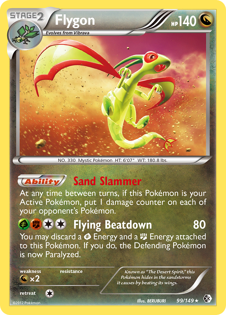 Flygon (99/149) [Black & White: Boundaries Crossed] | L.A. Mood Comics and Games