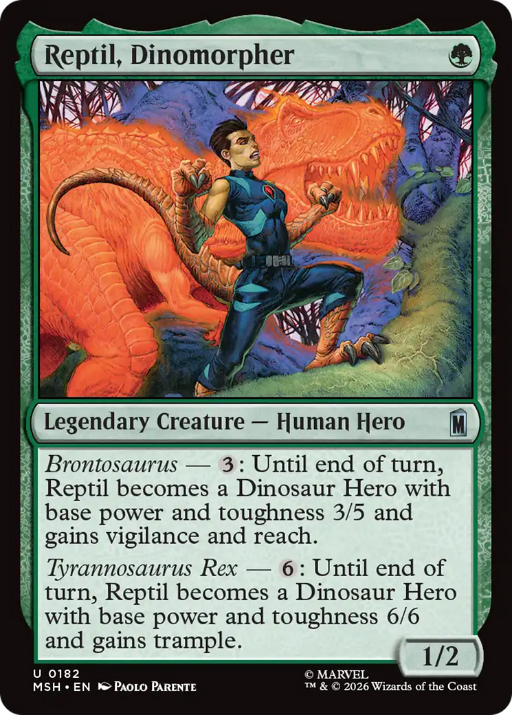 Reptil, Dinomorpher [Marvel Super Heroes] | L.A. Mood Comics and Games