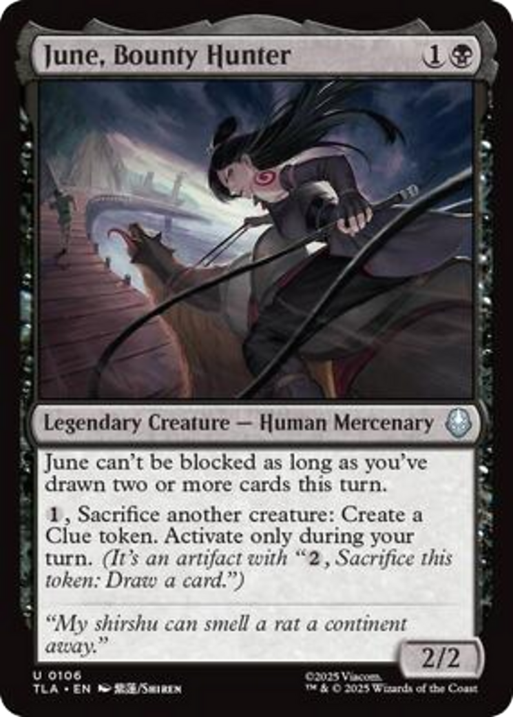 June, Bounty Hunter [Avatar: The Last Airbender] | L.A. Mood Comics and Games