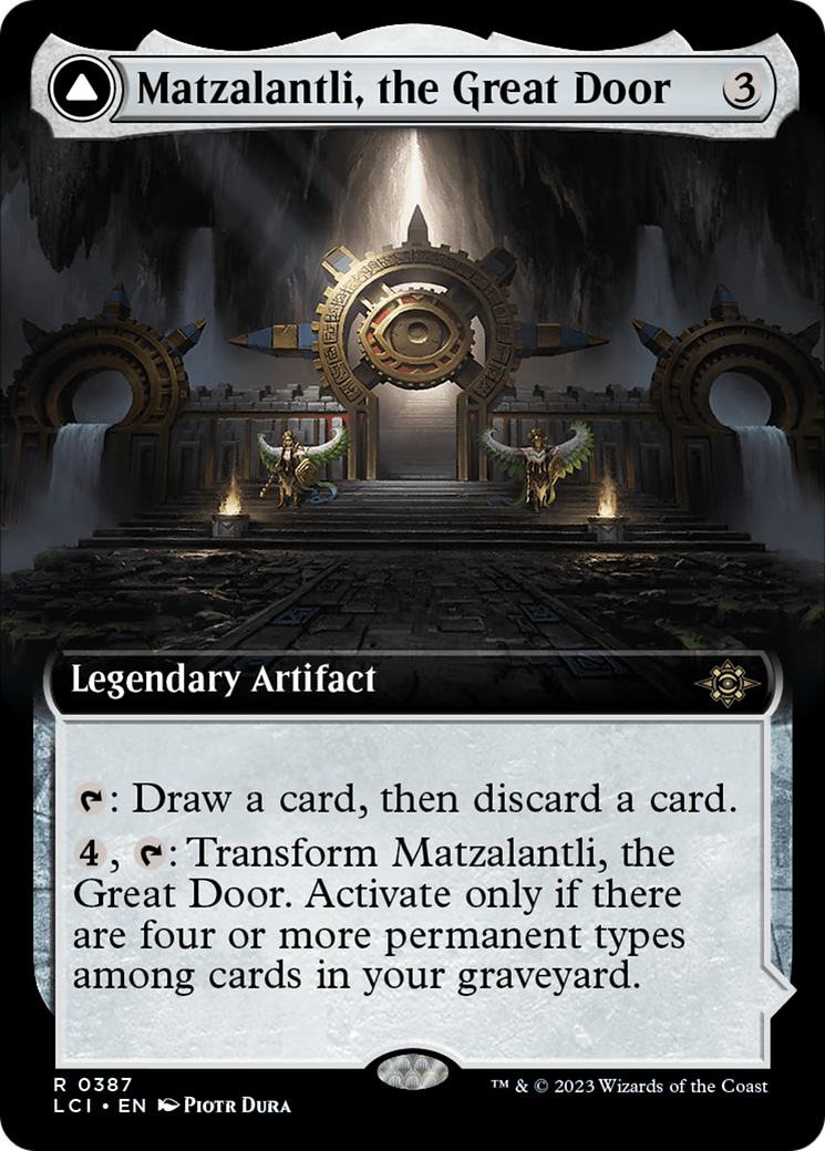 Matzalantli, the Great Door // The Core (Extended Art) [The Lost Caverns of Ixalan] | L.A. Mood Comics and Games