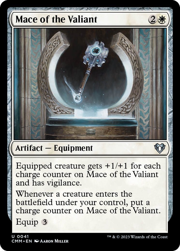 Mace of the Valiant [Commander Masters] | L.A. Mood Comics and Games
