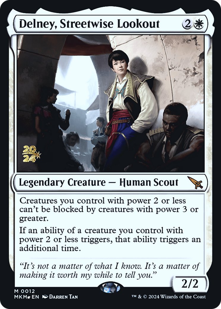 Delney, Streetwise Lookout [Murders at Karlov Manor Prerelease Promos] | L.A. Mood Comics and Games