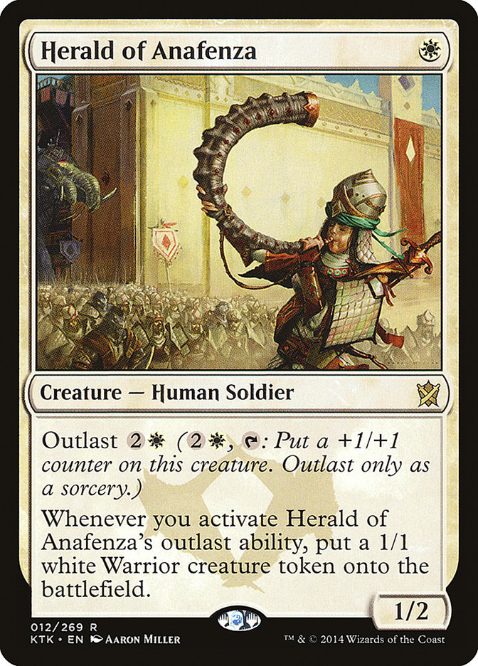 Herald of Anafenza [Khans of Tarkir] | L.A. Mood Comics and Games