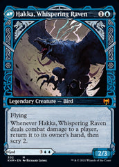 Alrund, God of the Cosmos // Hakka, Whispering Raven (Showcase) [Kaldheim] | L.A. Mood Comics and Games