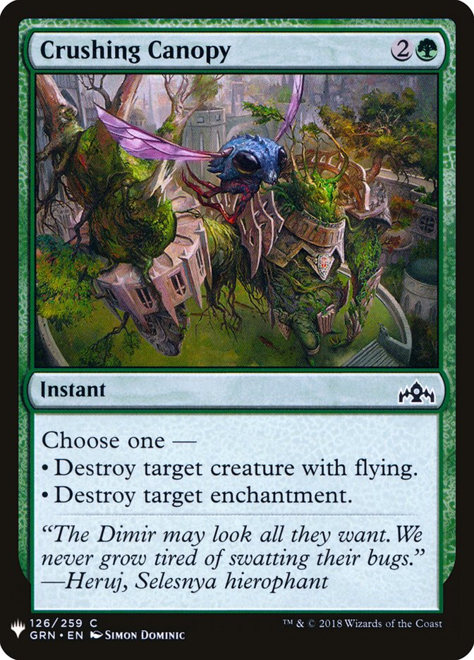 Crushing Canopy [Mystery Booster] | L.A. Mood Comics and Games