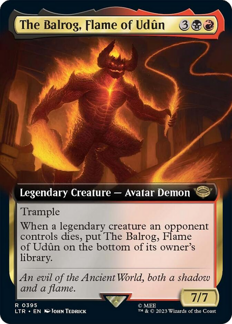The Balrog, Flame of Udun (Extended Art) [The Lord of the Rings: Tales of Middle-Earth] | L.A. Mood Comics and Games