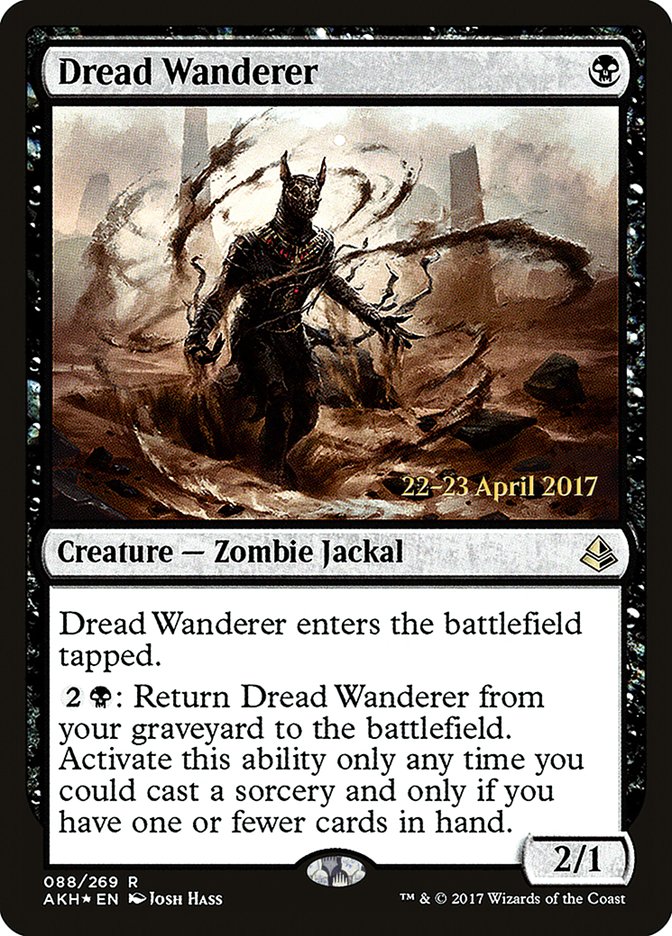 Dread Wanderer [Amonkhet Prerelease Promos] | L.A. Mood Comics and Games