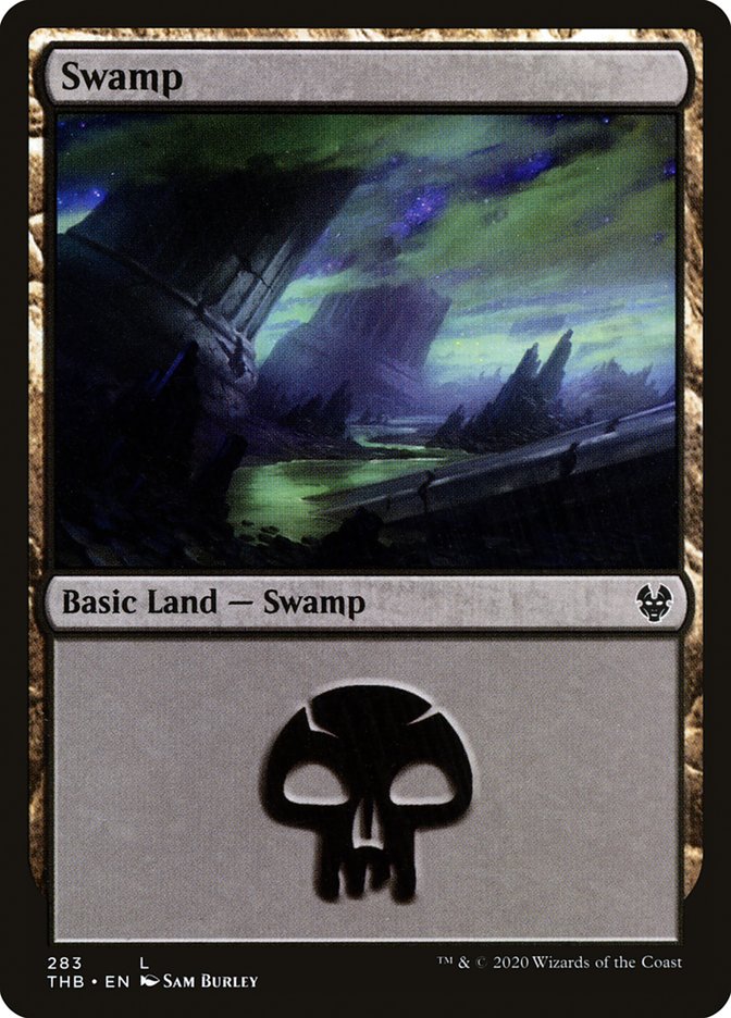 Swamp (283) [Theros Beyond Death] | L.A. Mood Comics and Games