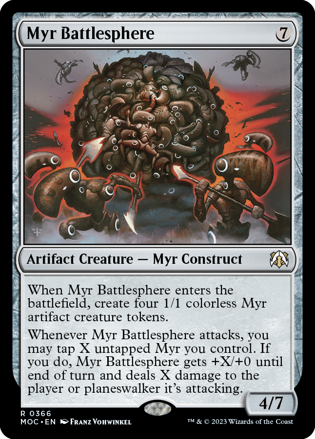 Myr Battlesphere [March of the Machine Commander] | L.A. Mood Comics and Games
