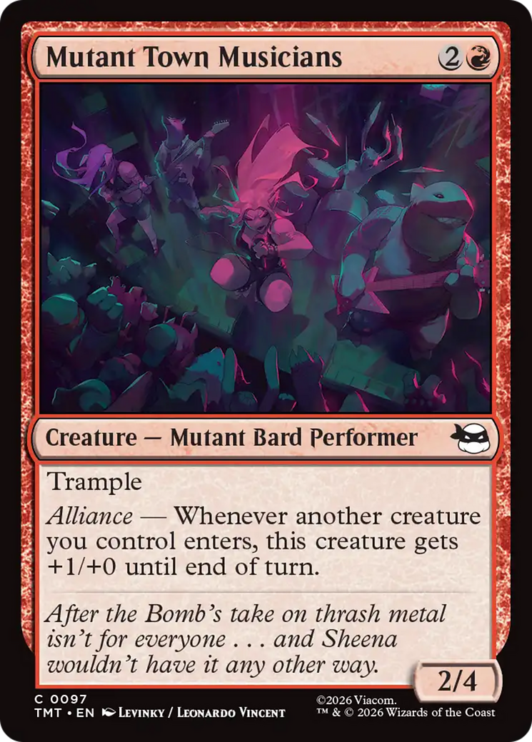 Mutant Town Musicians [Teenage Mutant Ninja Turtles] | L.A. Mood Comics and Games