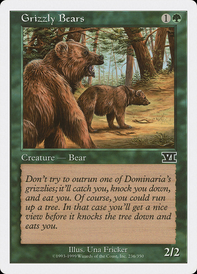 Grizzly Bears [Classic Sixth Edition] | L.A. Mood Comics and Games