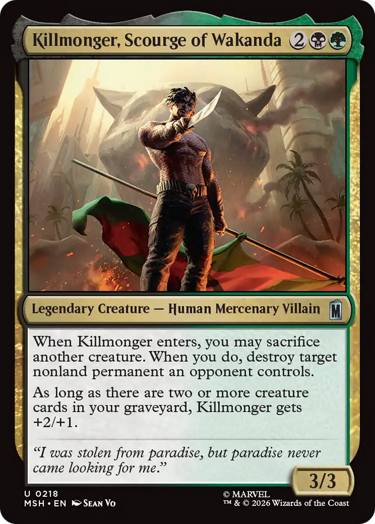 Killmonger, Scourge of Wakanda [Marvel Super Heroes] | L.A. Mood Comics and Games