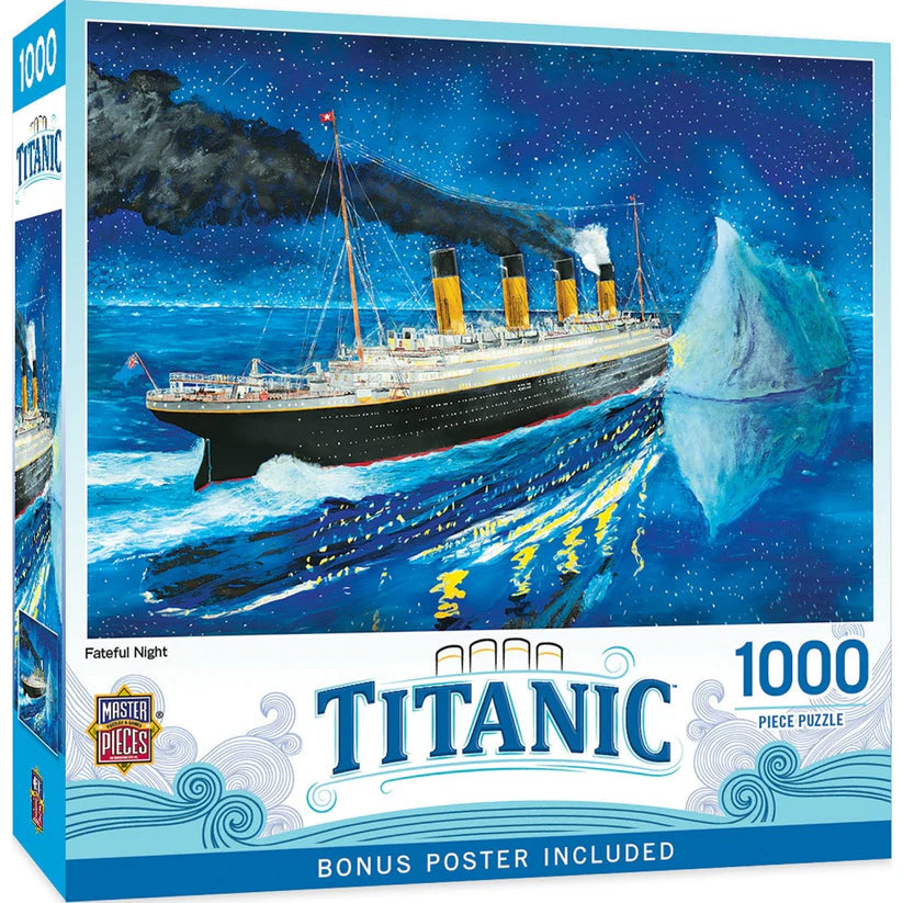 Titanic - Fateful Night 1000 Piece Jigsaw Puzzle | L.A. Mood Comics and Games
