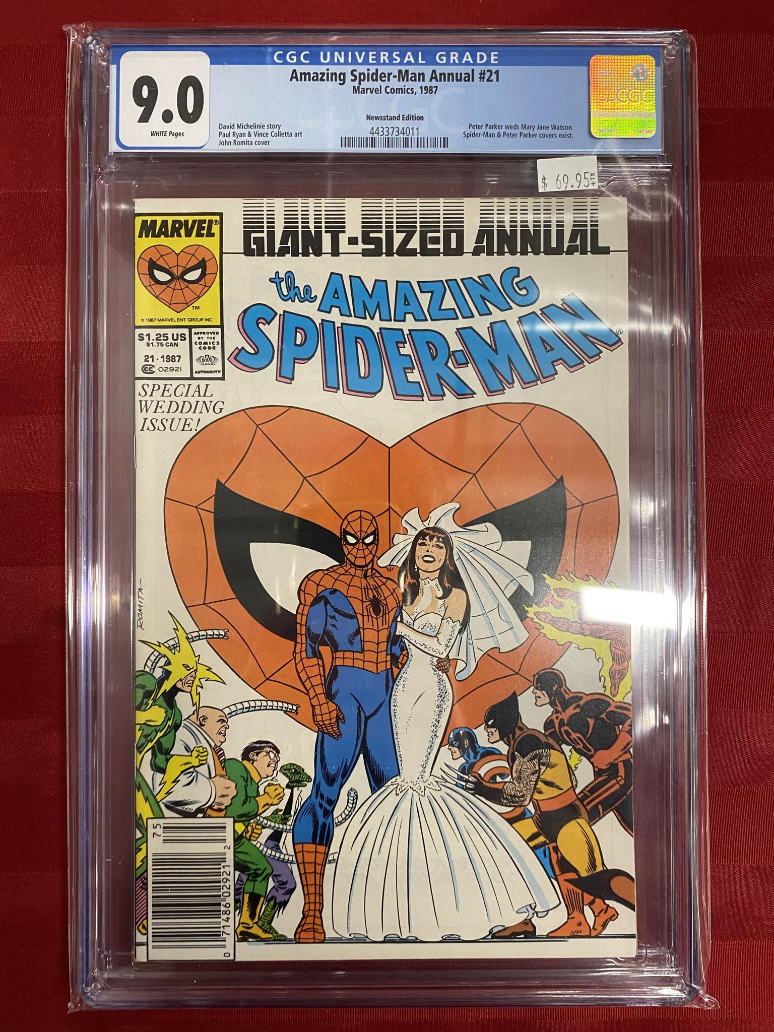 Amazing Spider-Man Annual #21 CGC 9.0 | L.A. Mood Comics and Games