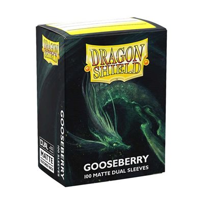 Sleeves: Dragon Shield: Matte Dual: Gooseberry (100) | L.A. Mood Comics and Games