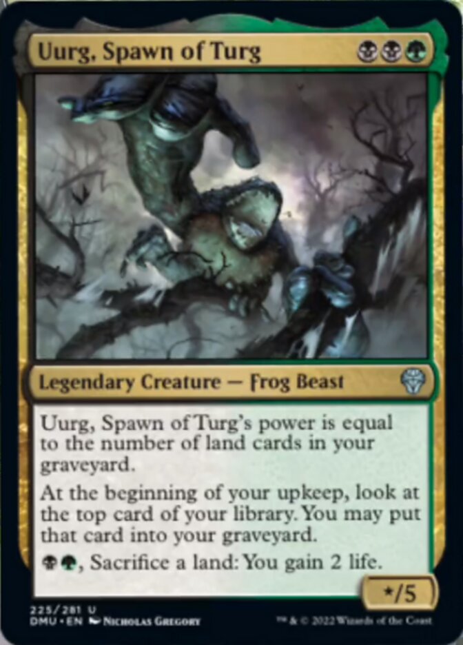 Uurg, Spawn of Turg [Dominaria United] | L.A. Mood Comics and Games