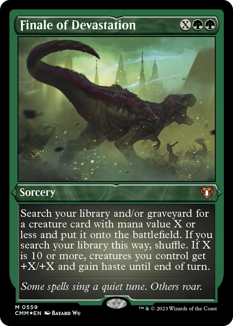 Finale of Devastation (Foil Etched) [Commander Masters] | L.A. Mood Comics and Games