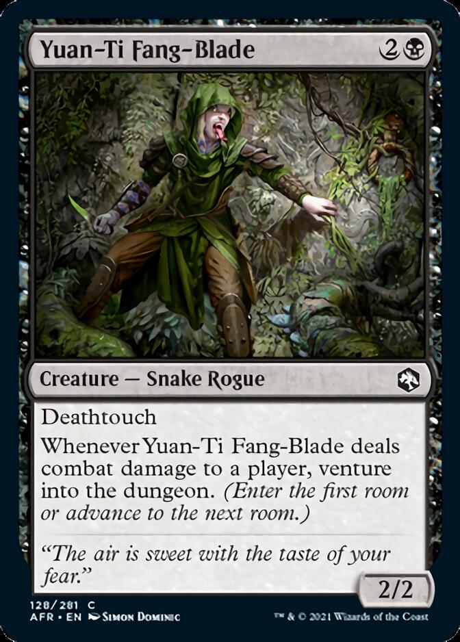 Yuan-Ti Fang-Blade [Dungeons & Dragons: Adventures in the Forgotten Realms] | L.A. Mood Comics and Games