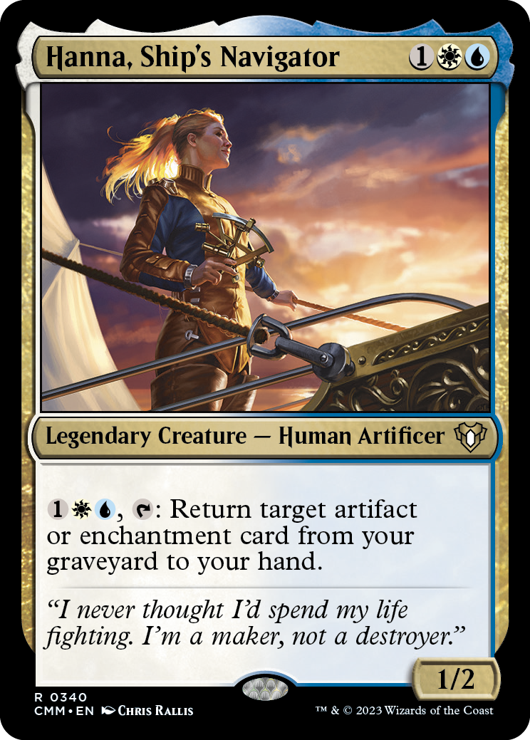 Hanna, Ship's Navigator [Commander Masters] | L.A. Mood Comics and Games