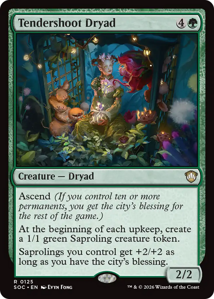 Tendershoot Dryad [Secrets of Strixhaven Commander] | L.A. Mood Comics and Games