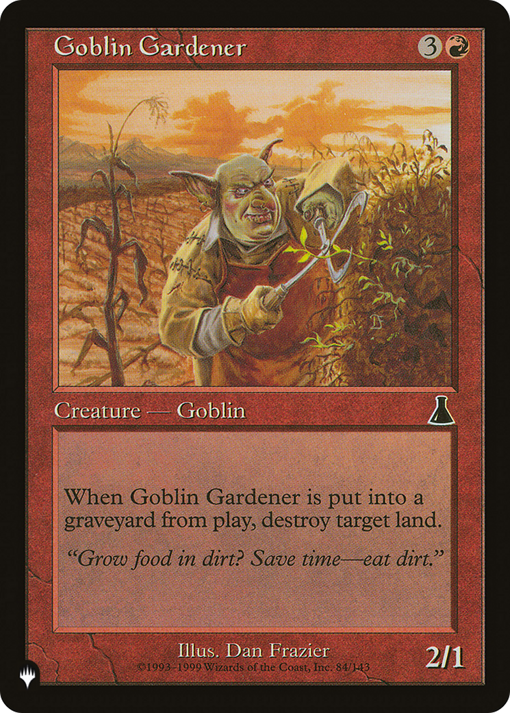 Goblin Gardener [The List] | L.A. Mood Comics and Games