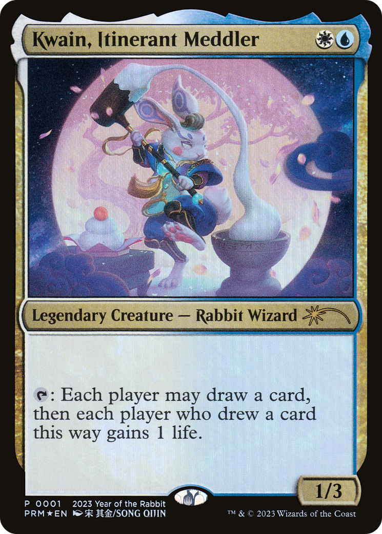 Kwain, Itinerant Meddler [Year of the Rabbit 2023] | L.A. Mood Comics and Games
