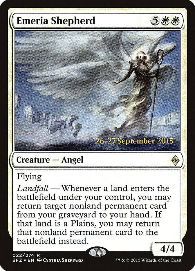 Emeria Shepherd [Battle for Zendikar Prerelease Promos] | L.A. Mood Comics and Games