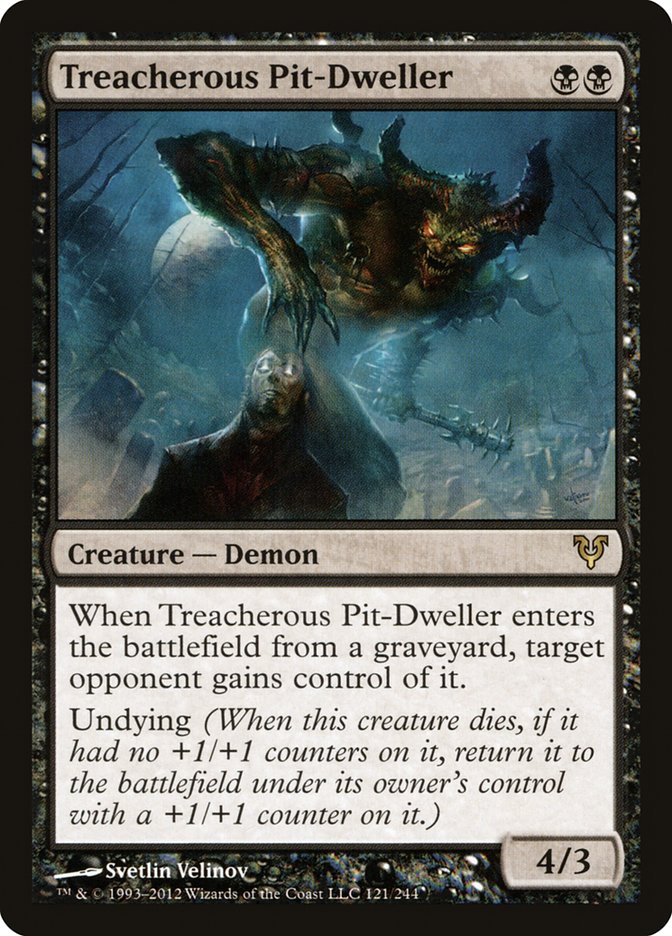 Treacherous Pit-Dweller [Avacyn Restored] | L.A. Mood Comics and Games