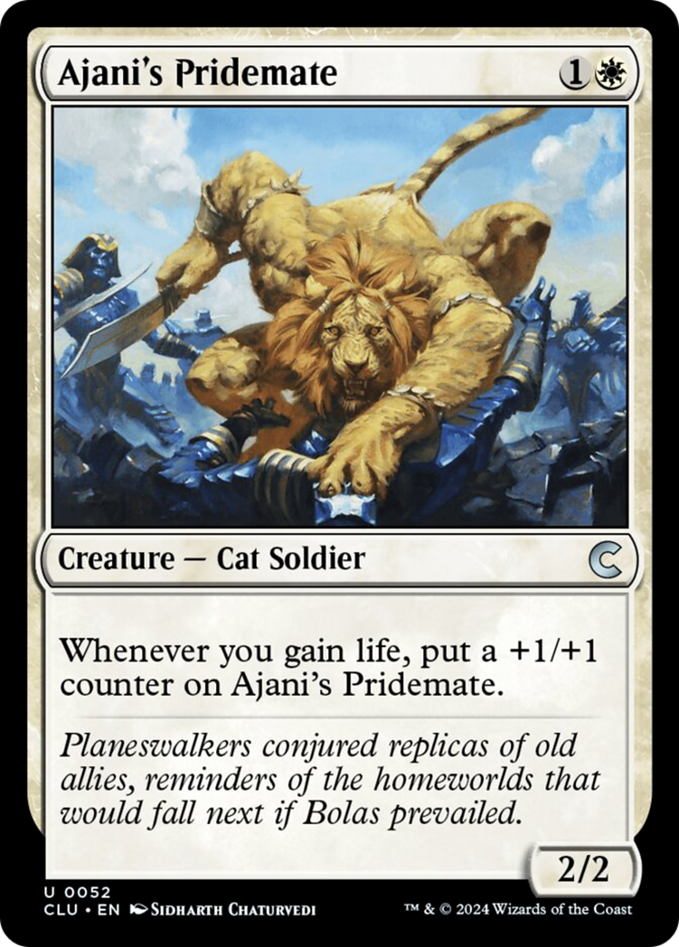 Ajani's Pridemate [Ravnica: Clue Edition] | L.A. Mood Comics and Games