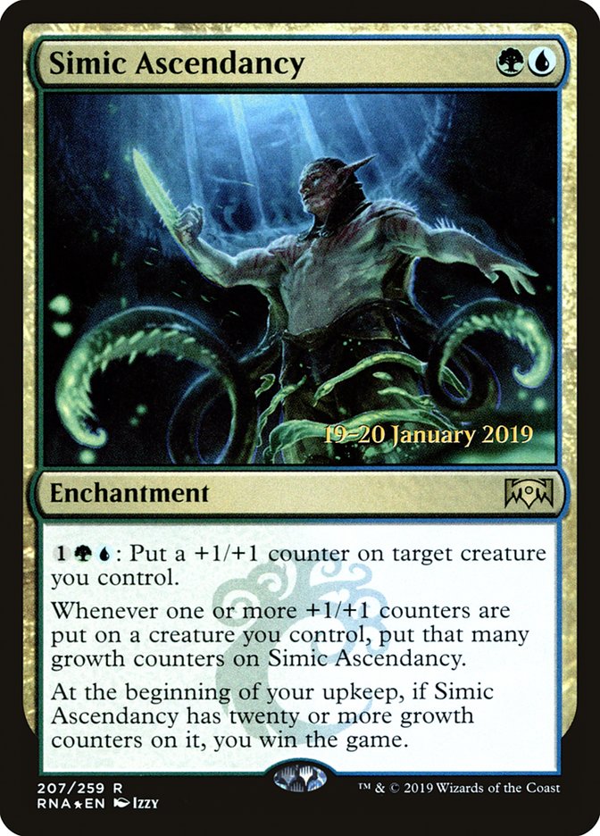 Simic Ascendancy [Ravnica Allegiance Prerelease Promos] | L.A. Mood Comics and Games