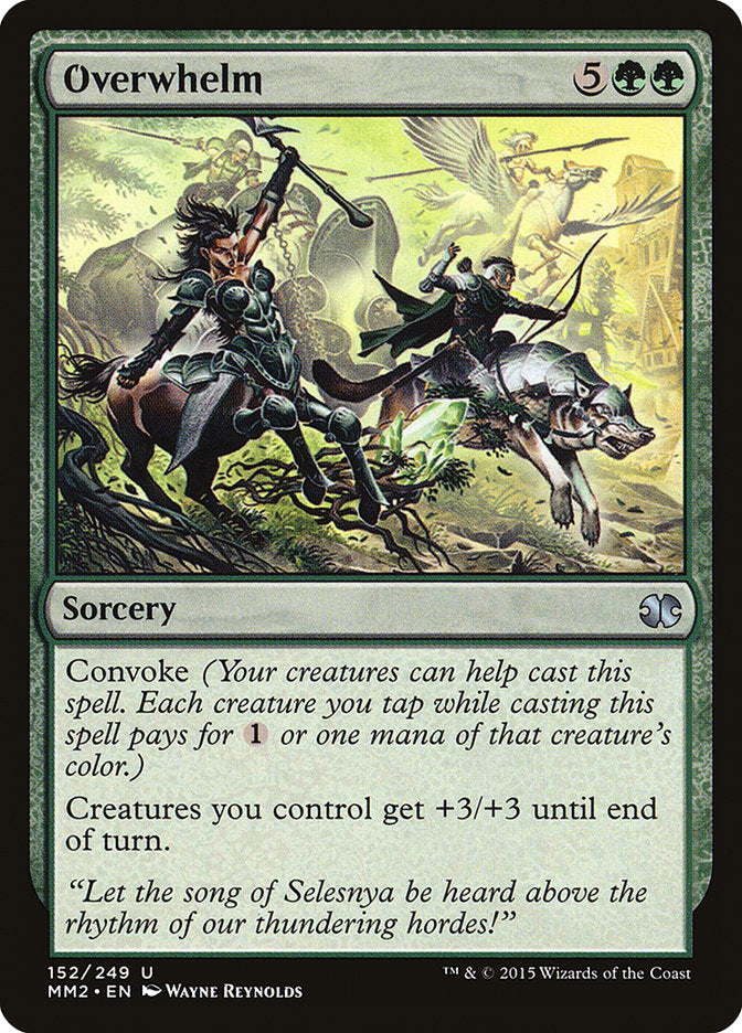 Overwhelm [Modern Masters 2015] | L.A. Mood Comics and Games