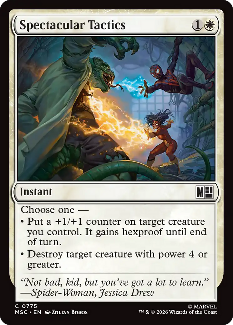 Spectacular Tactics [Marvel Super Heroes Commander] | L.A. Mood Comics and Games