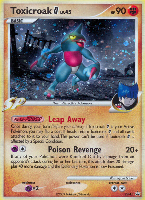 Toxicroak G (DP41) [Diamond & Pearl: Black Star Promos] | L.A. Mood Comics and Games