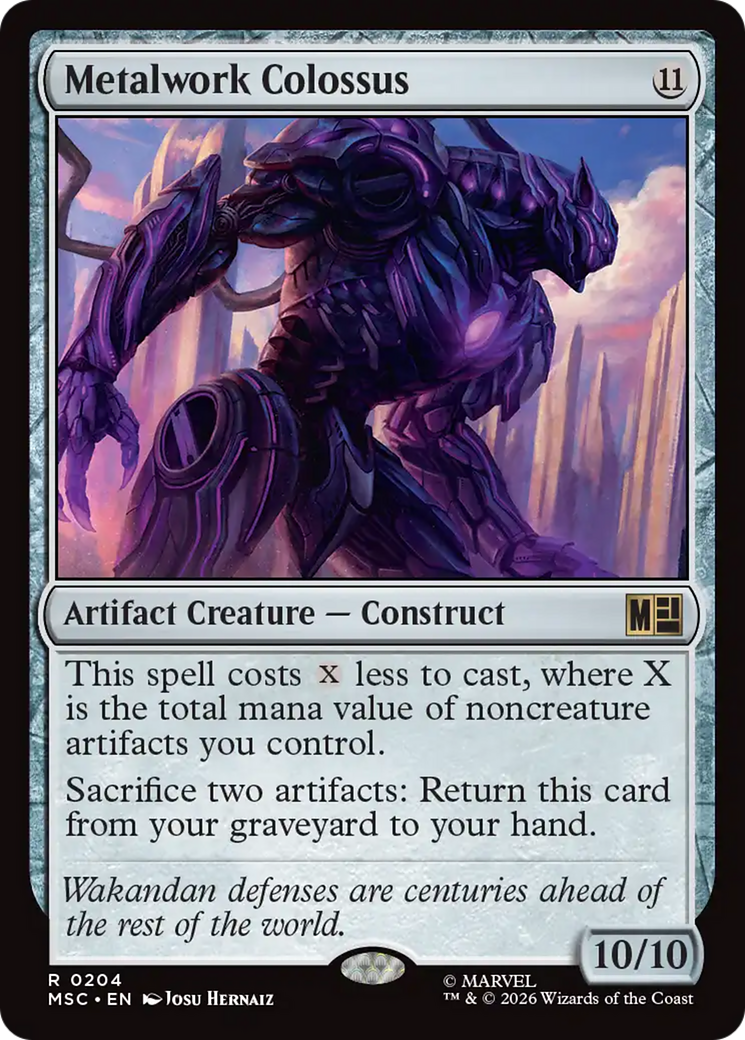 Metalwork Colossus [Marvel Super Heroes Commander] | L.A. Mood Comics and Games