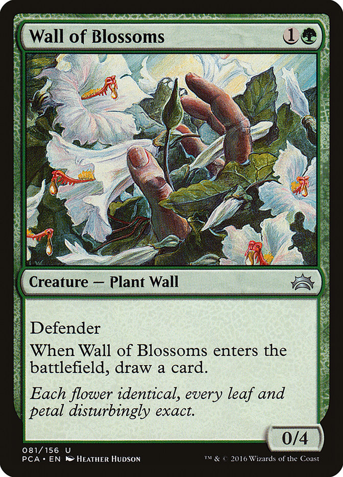 Wall of Blossoms [Planechase Anthology] | L.A. Mood Comics and Games