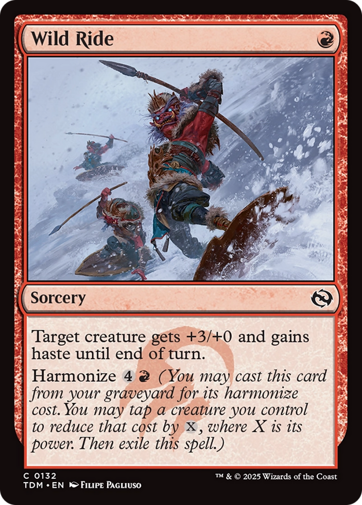 Wild Ride [Tarkir: Dragonstorm] | L.A. Mood Comics and Games