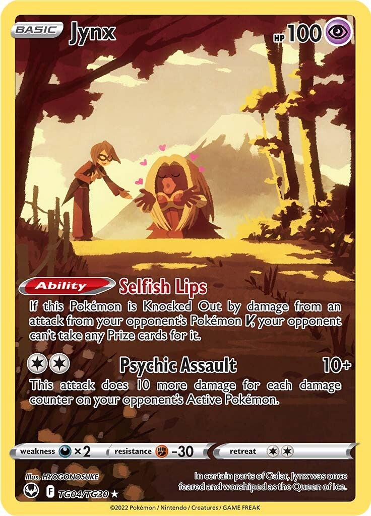 Jynx (TG04/TG30) [Sword & Shield: Silver Tempest] | L.A. Mood Comics and Games